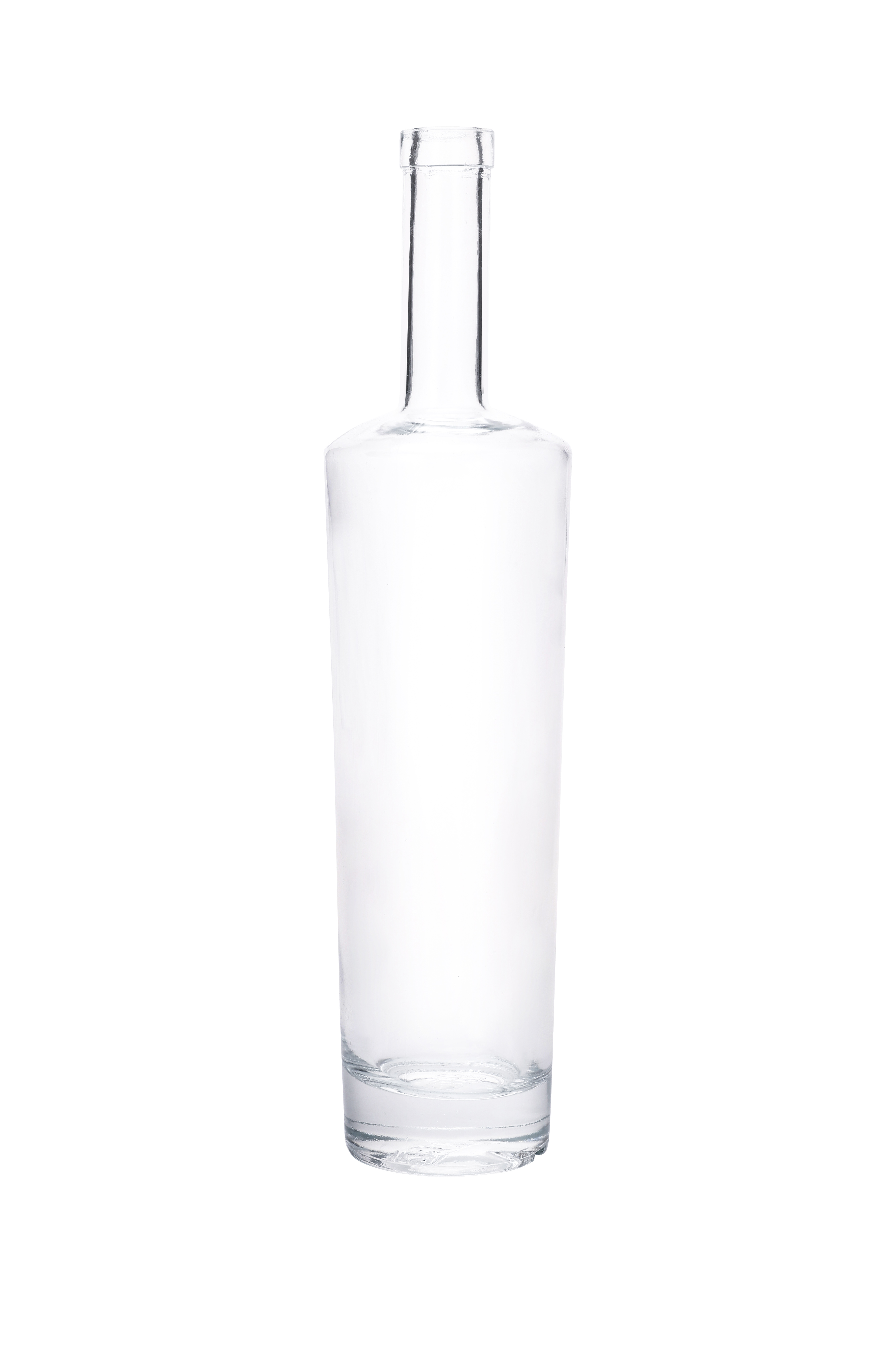 Wholesale 750ml 500ml 375ml 200ml Vodka Spirit Gin Rum Glass Liquor Bottle with Cork