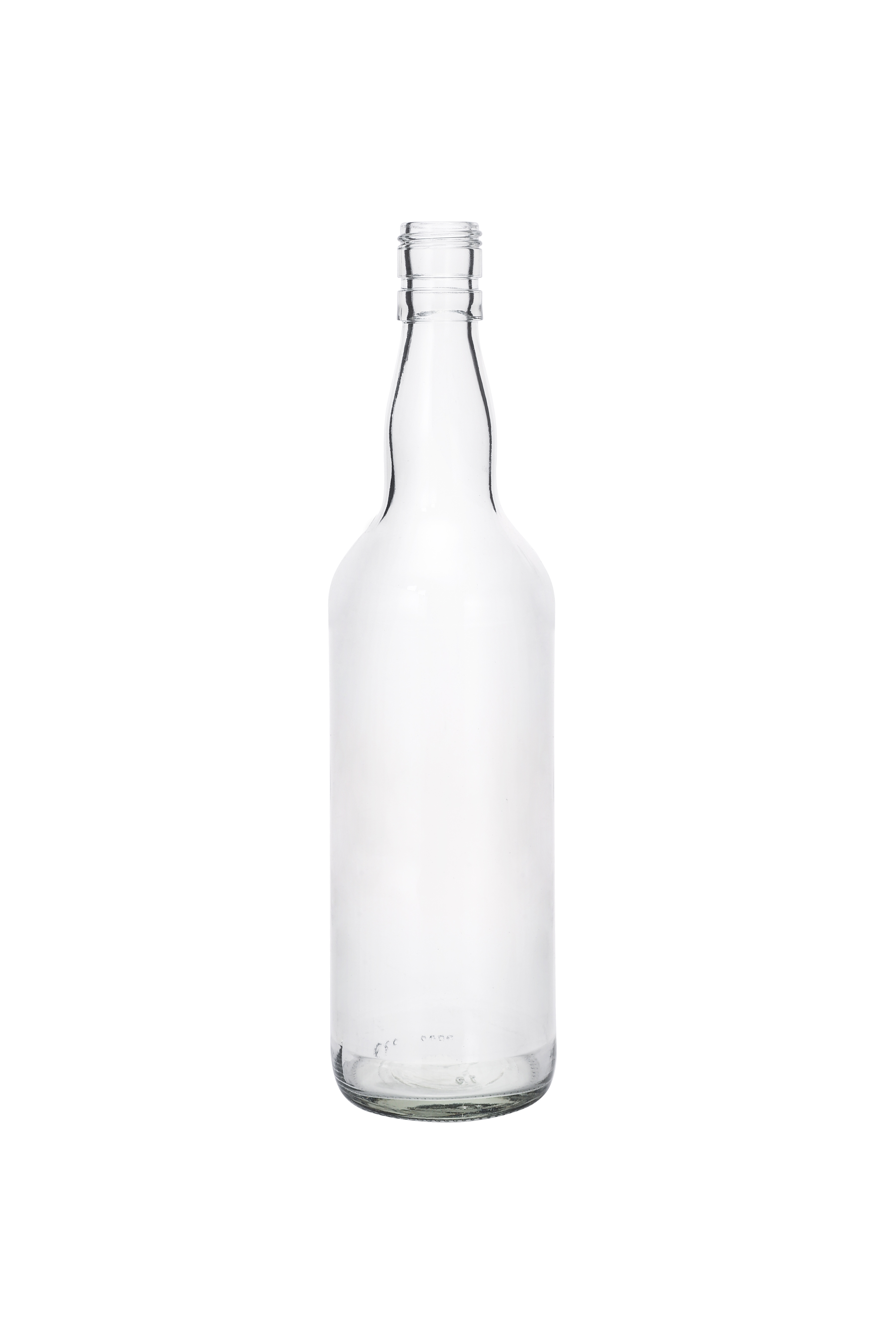  500ml 750ml Empty Glass Whisky Bottle Liquor Wine Glass Vodka Bottle with Cork