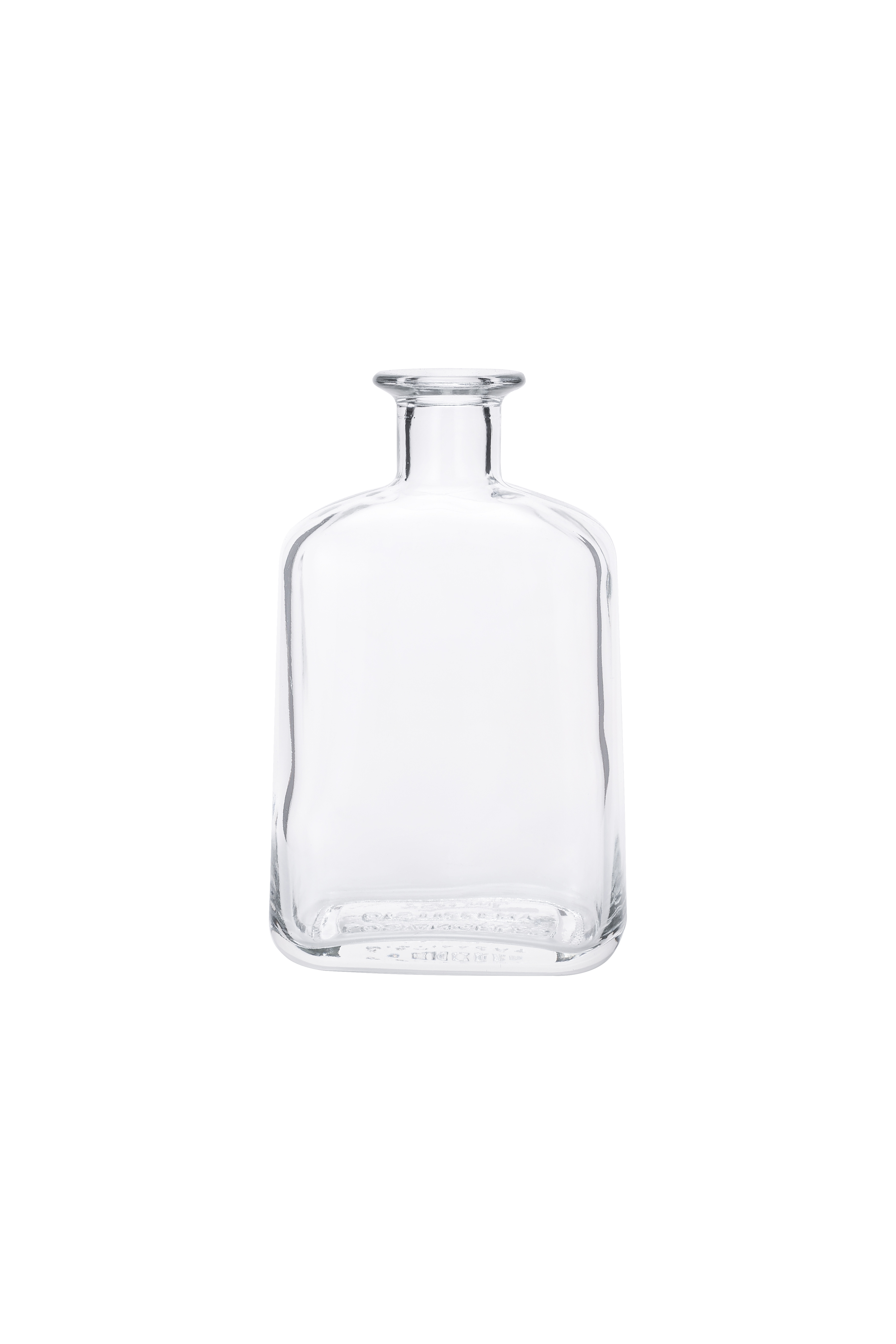 Liquor Bottle with Custom Logo Mini Tequila. Glass Bottles with Cork Lid