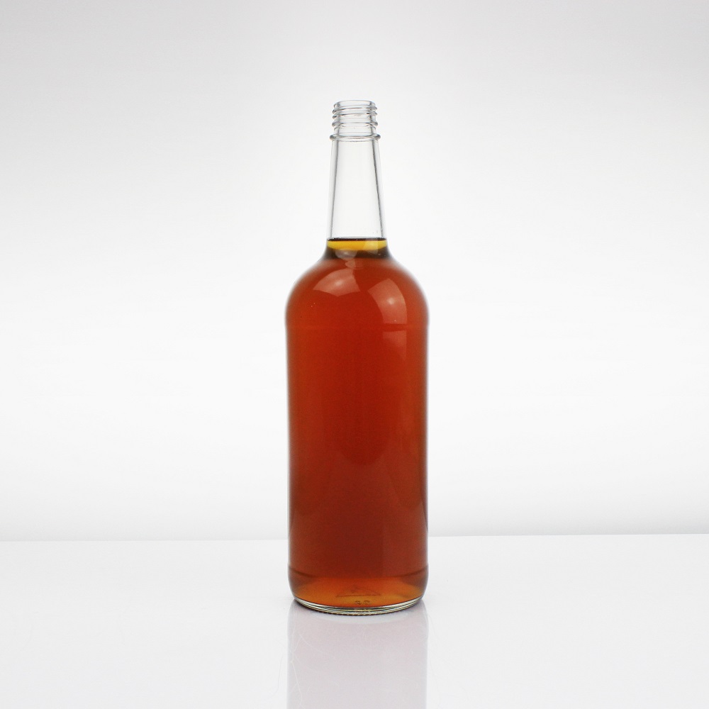 Low Price Custom 750ml Rum Vodka Whisky Liquor Tito's Glass Bottle