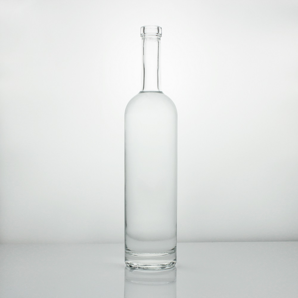 Empty 700ml 750ml 1L Vodka Liquor Arizona Bottle Gin Bottles With Cork