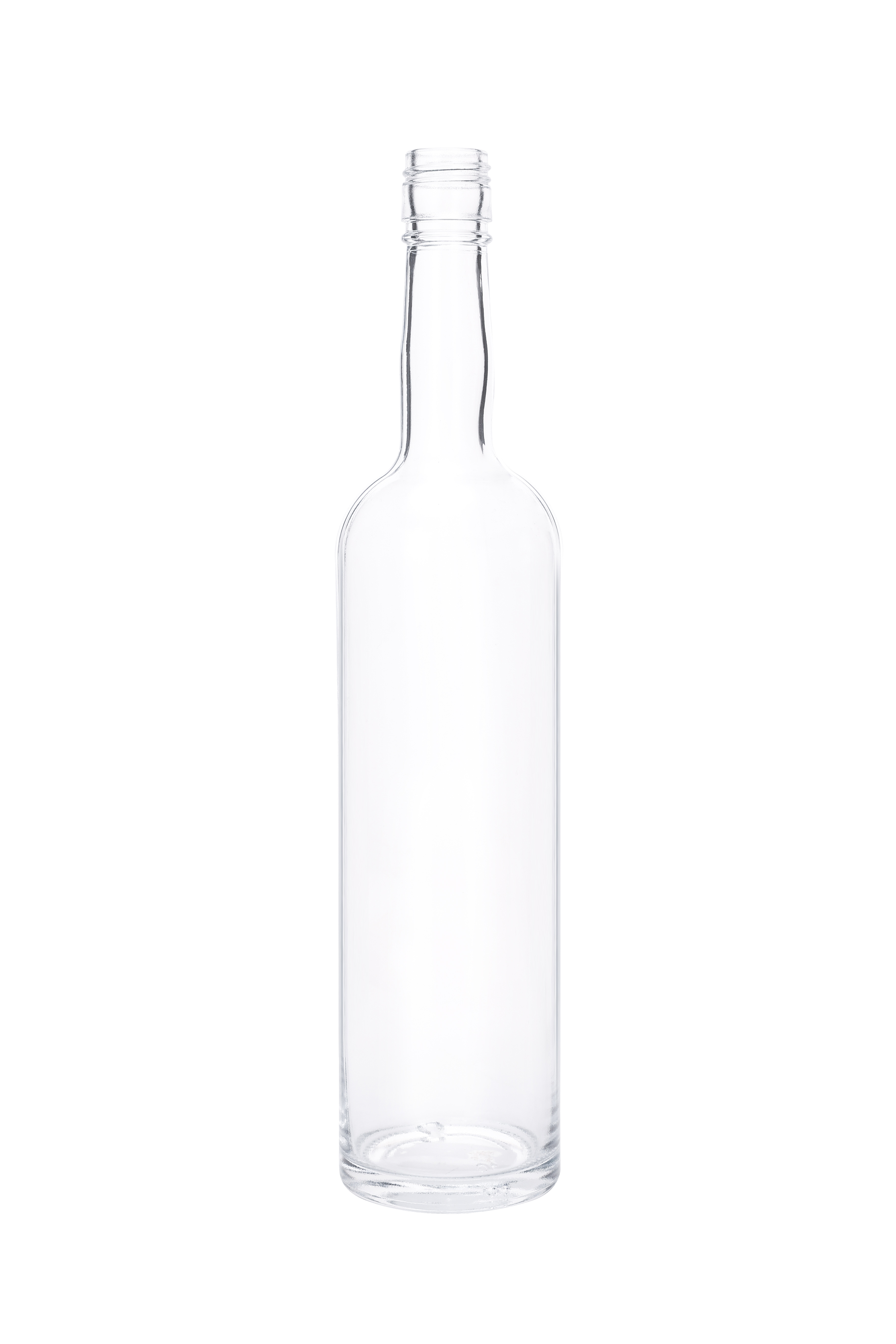 Wholesale Factory Custom Empty Glass Liquor Bottle Vodka Gin Glass Bottle with Cork 